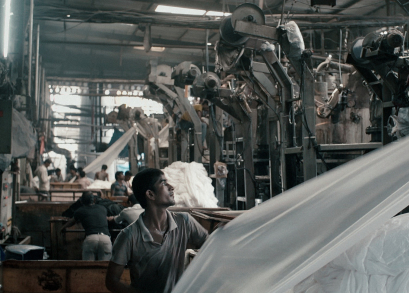 A scene from Rahul Jain's <i>Machines</i>. Courtesy Kino Lorber.